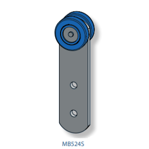 Stem Curtain Roller (⌀33mm x 24mm)