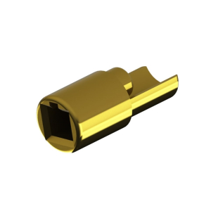 Curtain Pole Bottom 27mm Square