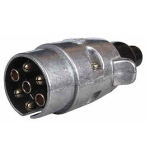 7 Pin 12V Aluminium Plug N-Type