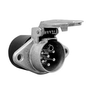 7 Pin 24V Aluminium Socket S-Type