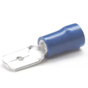 Insulated Blue Male Terminal 6.3mm