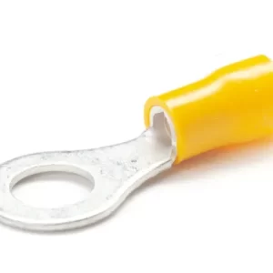 Insulated Yellow Ring Terminal 6mm