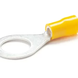 Insulated Yellow Ring Terminal 10mm