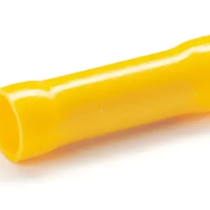 Yellow Butt Connector 6mm