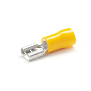 Insulated Yellow Female Terminal 6.3mm