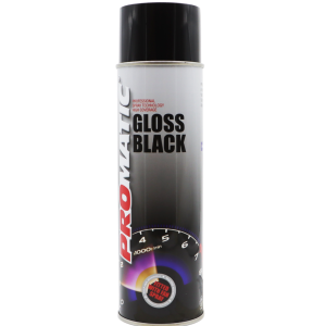Gloss Black Spray Paint