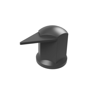 Wheel Nut Covers Black Top Pointer