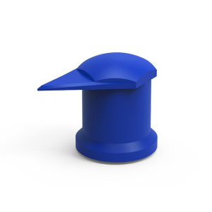 Wheel Nut Covers Blue Top Pointer