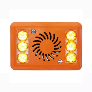 2 Pod Amber Alarm Light