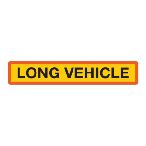 Long Vehicle Sign (Type 4)