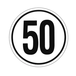 Speed Sign (50kph)