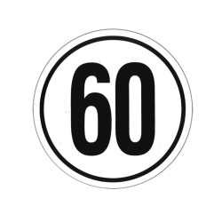 Speed Sign (60kph)