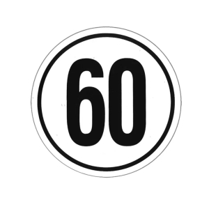 Speed Sign (60kph)