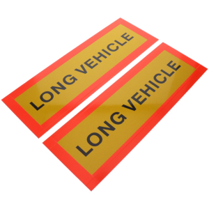Long Vehicle Sign 455mm x 155mm