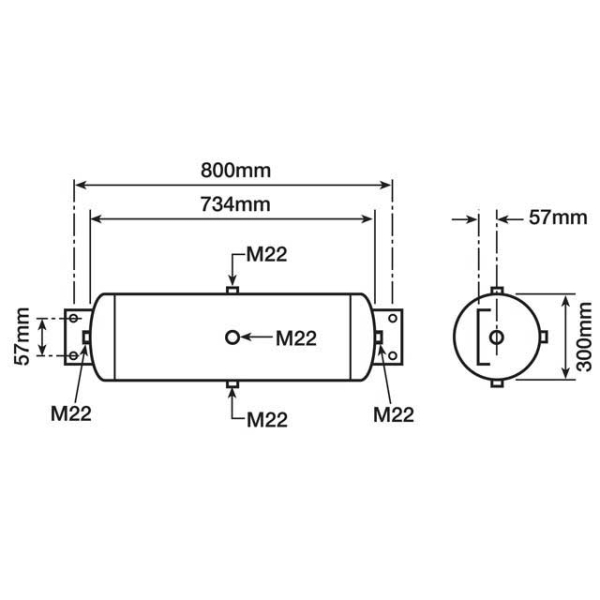 A1316 Air Tank