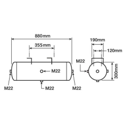 KLTC0889 Air Tank